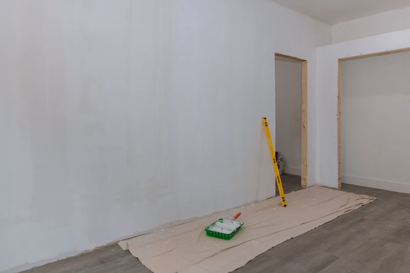 Primed Drywall Surface